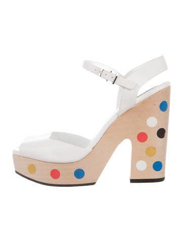 fendi platform sandal|fendi platform sandals polka dot.